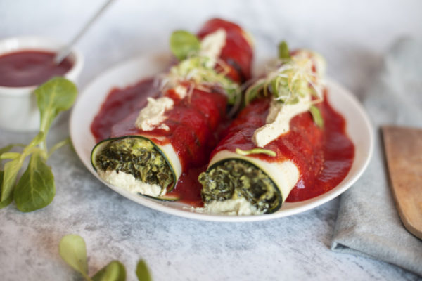 Canneloni raw vegan